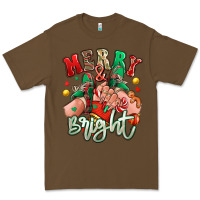 Cacao merry and bright caucasian girl sneakers Premium Tee - RanaPortraitStore