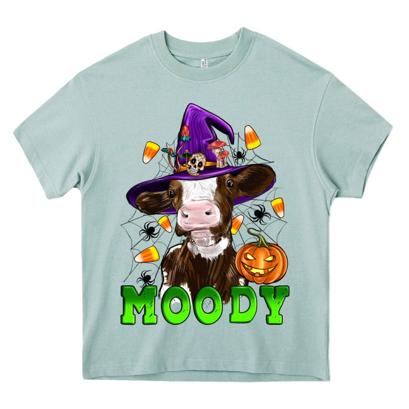 Moody Cow Heavy Core Tee by Artiststas | Teevron