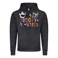 Vintage Black spooky vibes Vintage Hoodie - CowhideDigitalArt