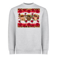Heather Grey mexico gnomes mouse pad Heavyweight Sweatshirt - HRA Design Shop