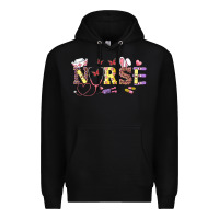 Black Easter Nurse Premium Hoodie - RanaPortraitStore