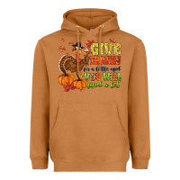 Meerkat give thanks for a little and you will find a lot Heavyweight Hoodie - MaliasSmallBusiness