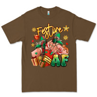 Cacao festive af christmas caucasian girl sneakers Premium Tee - RanaPortraitStore
