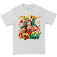 Dove Grey festive af christmas caucasian girl sneakers Premium Tee - RanaPortraitStore