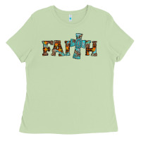 Matcha faith thanksgiving cross Ladies Tee - AdoDesignShop