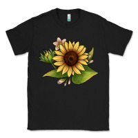 Black sunflower Classic Tee - JahusDesignShop