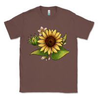 Chestnut sunflower Classic Tee - JahusDesignShop