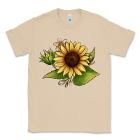 Mushroom sunflower Classic Tee - JahusDesignShop
