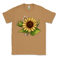 Toasted Coconut sunflower Classic Tee - JahusDesignShop