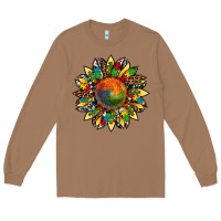 Toasted Coconut autism awareness cowhide leopard sunflower Long Sleeve Tee - Artiststas
