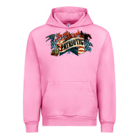 Fuchsia Pink I'm not drunk I'm patriotic Urban Hoodie - HowdyJamesFarm