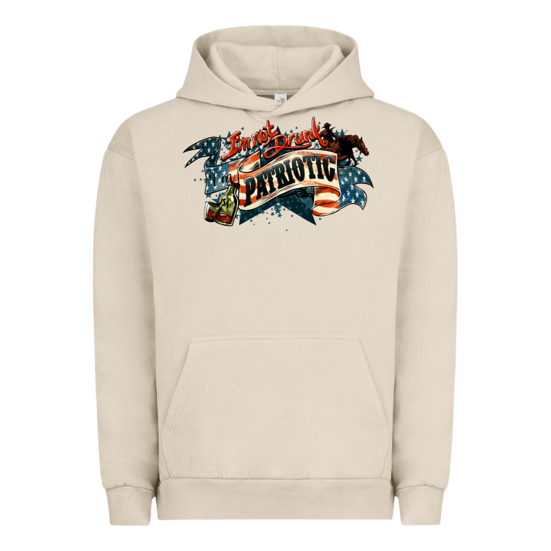 I'm Not Drunk I'm Patriotic Urban Hoodie by HowdyJamesFarm | Teevron