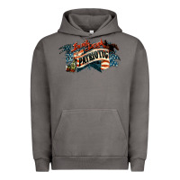Pigment Tornado I'm not drunk I'm patriotic Urban Hoodie - HowdyJamesFarm