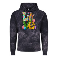 Cloud Black Love gnome Easter Vintage Hoodie - Neo Western