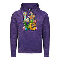 Cloud Purple Love gnome Easter Vintage Hoodie - Neo Western