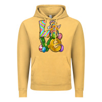 Vintage Mustard Love gnome Easter Vintage Hoodie - Neo Western
