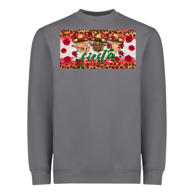 Fiesta Mexico Gnomes License Plate Heavyweight Sweatshirt by HRA Design Shop | Teevron