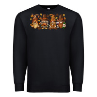 Black thanksgiving gnomies bbs Premium Sweatshirt - BundleAndBundleShop