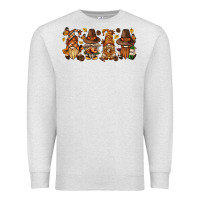 Oatmeal Heather thanksgiving gnomies bbs Premium Sweatshirt - BundleAndBundleShop