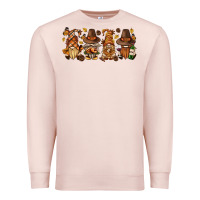 Pale Pink thanksgiving gnomies bbs Premium Sweatshirt - BundleAndBundleShop