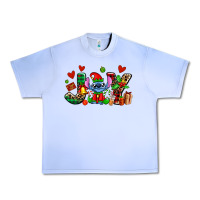Grape Ice joy with christmas elf stitch Urban Heavy Tee - AdoDesignShop