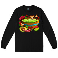 Black guacamole Long Sleeve Tee - AdoDesignShop