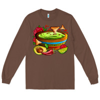 Chestnut guacamole Long Sleeve Tee - AdoDesignShop