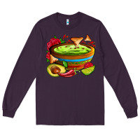 Plum guacamole Long Sleeve Tee - AdoDesignShop