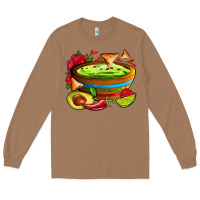 Toasted Coconut guacamole Long Sleeve Tee - AdoDesignShop