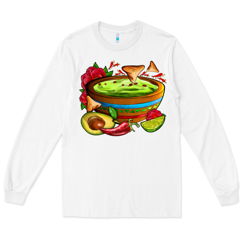 Guacamole Long Sleeve Tee by AdoDesignShop | Teevron