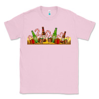 Bubblegum Pink beer bottles for christmas Classic Tee - AdoDesignShop