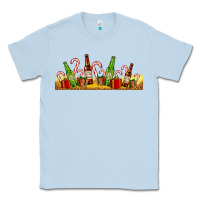 Dusty Blue beer bottles for christmas Classic Tee - AdoDesignShop