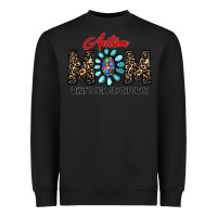 Black autism Heavyweight Sweatshirt - CowhideDigitalArt