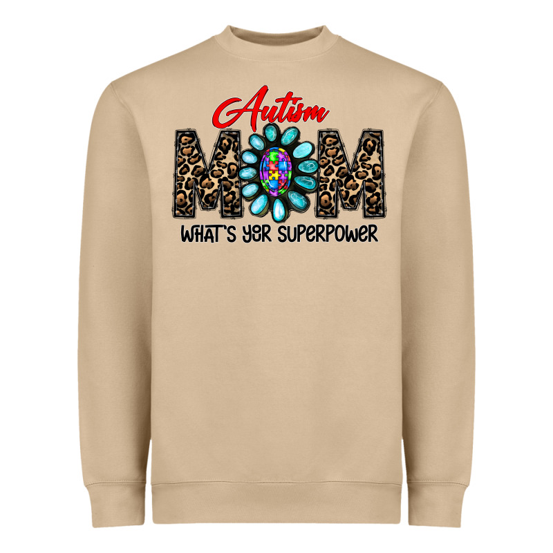 Autism Heavyweight Sweatshirt by CowhideDigitalArt | Teevron