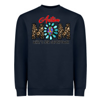 Navy autism Heavyweight Sweatshirt - CowhideDigitalArt