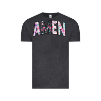 Vintage Black amen Vintage Tee - JahusDesignShop