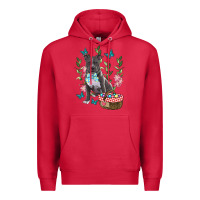 Cardinal Easter Pitbull Premium Hoodie - RanaPortraitStore