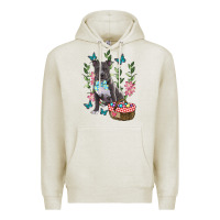Oatmeal Heather Easter Pitbull Premium Hoodie - RanaPortraitStore