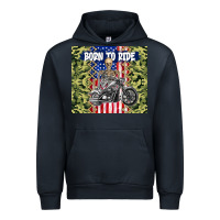 Navy born to ride Urban Hoodie - TumblerDesignByShophia