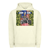Pigment Pistachio born to ride Urban Hoodie - TumblerDesignByShophia