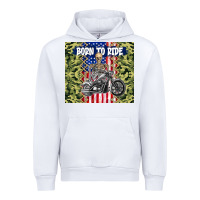 White born to ride Urban Hoodie - TumblerDesignByShophia