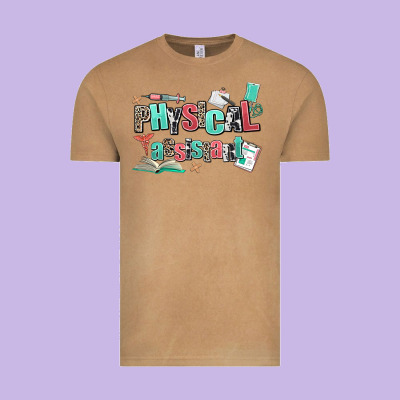 Physical Assistant Vintage Tee Designed By Adodesignshop