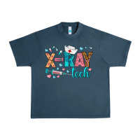 Midnight Navy x ray tech Urban Heavy Tee - BundleAndBundleShop