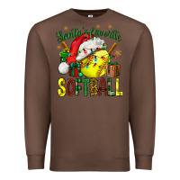 Chestnut santa's favorite softball bbs Premium Sweatshirt - BundleAndBundleShop