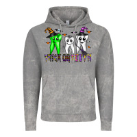 Cloud Rock trick or teeth Vintage Hoodie - CowhideDigitalArt