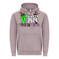 Vintage Zinc trick or teeth Vintage Hoodie - CowhideDigitalArt