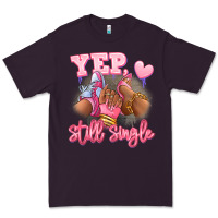 Plum Yep still single heels and sneakers afro girl Premium Tee - RanaPortraitStore