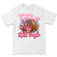 White Yep still single heels and sneakers afro girl Premium Tee - RanaPortraitStore