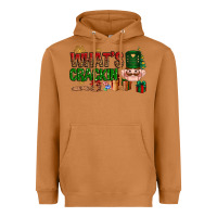Meerkat What's crackin Christmas Heavyweight Hoodie - NancyCooperArtShop