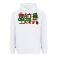White What's crackin Christmas Heavyweight Hoodie - NancyCooperArtShop